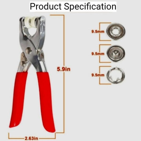 Tich Button Machine, Metal Body - Image 5