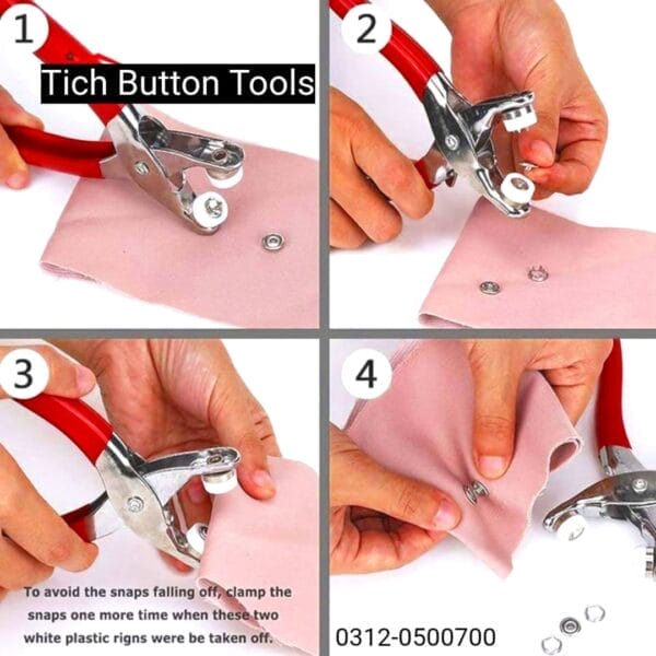 Tich Button Machine, Metal Body - Image 6