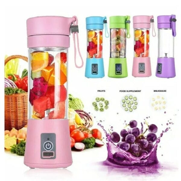 Mini Rechargeable Juicer Machine - Image 10