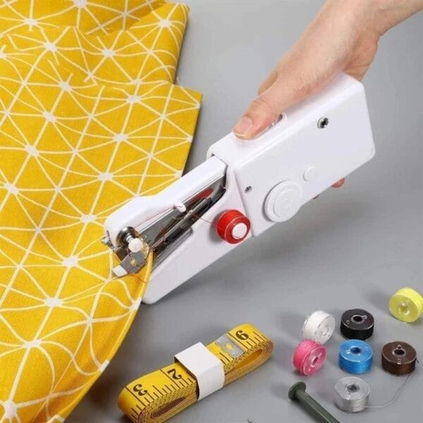 Mini Handheld Portable Sewing Machine – Battery, Power & Solar Supported – Lightweight & Travel-Friendly - Image 6