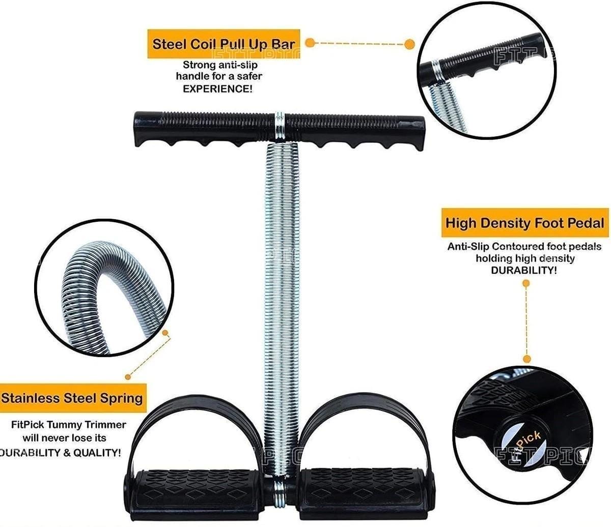 Tummy Tummy Trimmer – High-Quality Stainless Steel Spring – Full Body Workout for Men & Women - Image 8