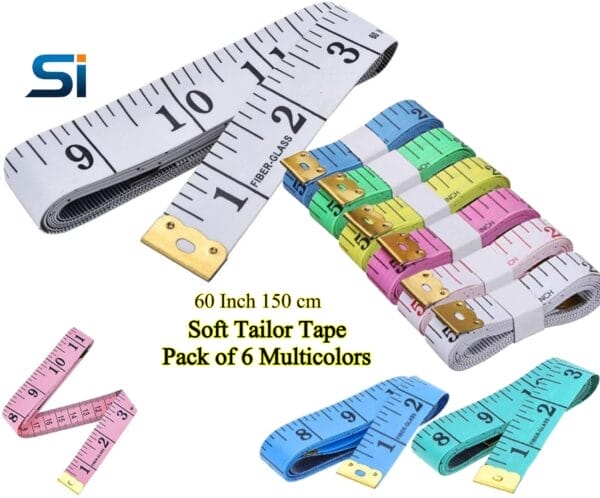 60-Inch / 150cm Soft Measuring Tape – Dual-Sided Tailor Tape for Sewing, Body, & Household Use - Image 5