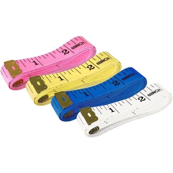 60-Inch / 150cm Soft Measuring Tape – Dual-Sided Tailor Tape for Sewing, Body, & Household Use - Image 3