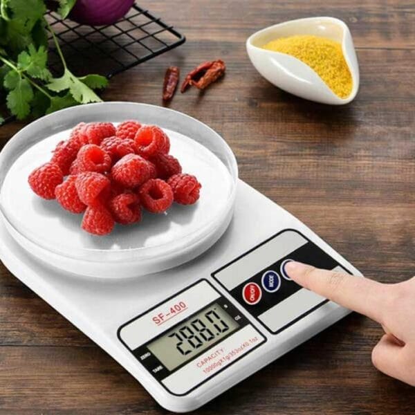 SF-400A Digital Scale – Multi-Purpose Electronic Weighing Scale for Kitchen, Office, Lab | 10kg Capacity, High Precision - Image 3