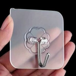 Heavy-Duty Wall Hanger for Tiles – Strong Adhesive Hook for Clothes, Towels & More